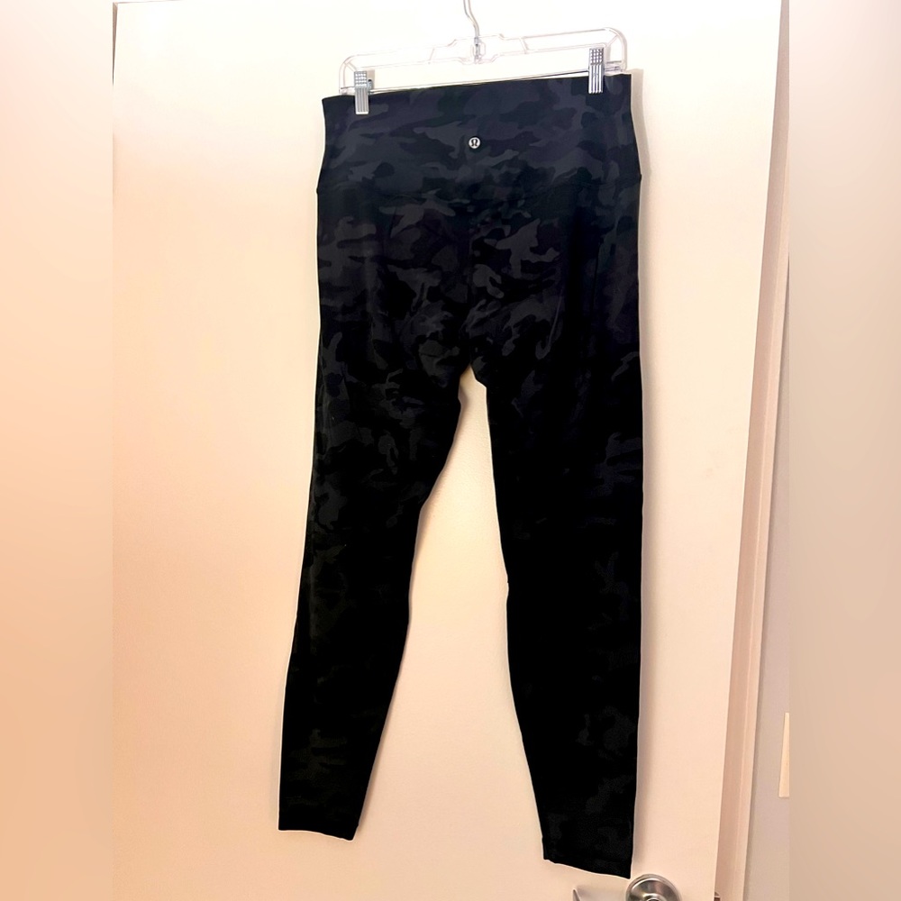 Lululemon Camo Leggings, gently worn